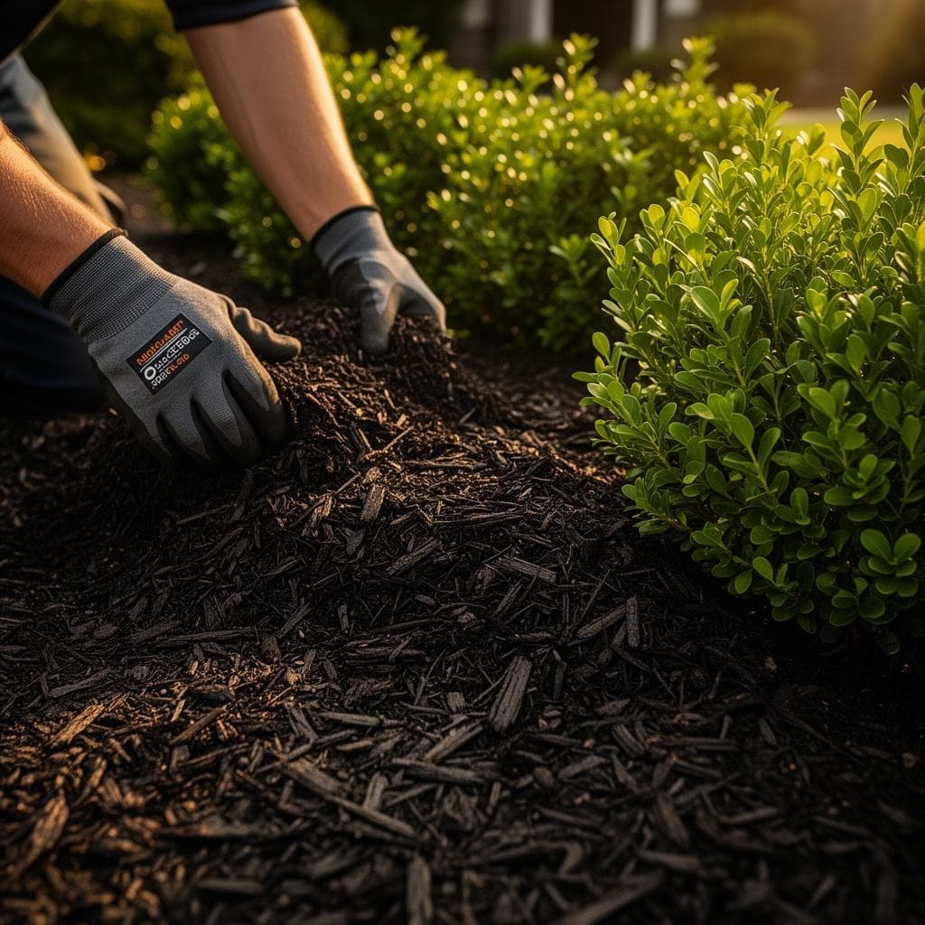 Bed & Mulch Install
